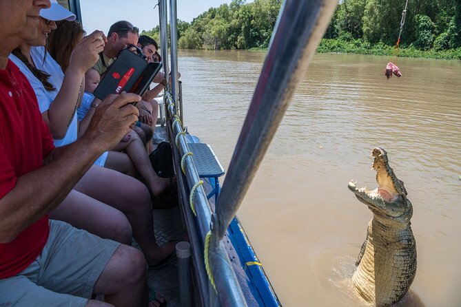 1 Hour Jumping Crocodile Cruise on the Adelaide River - Boarding the purpose-built crocodile boat