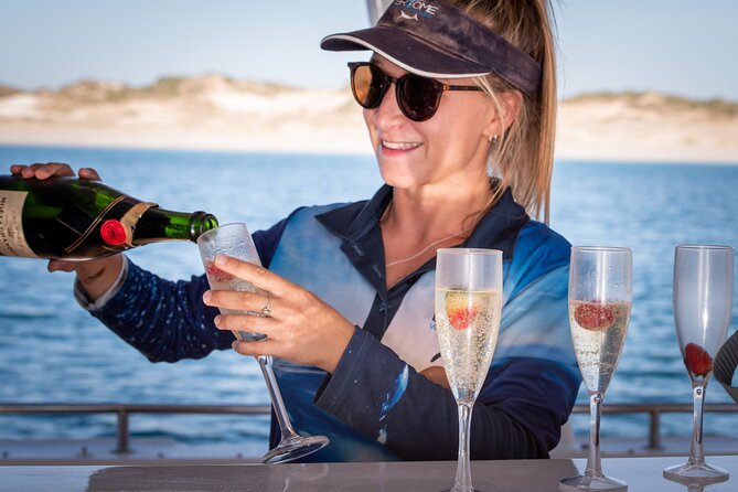 3.5 Hour Broome Sunset Cruise - The boat, shade, and onboard comfort