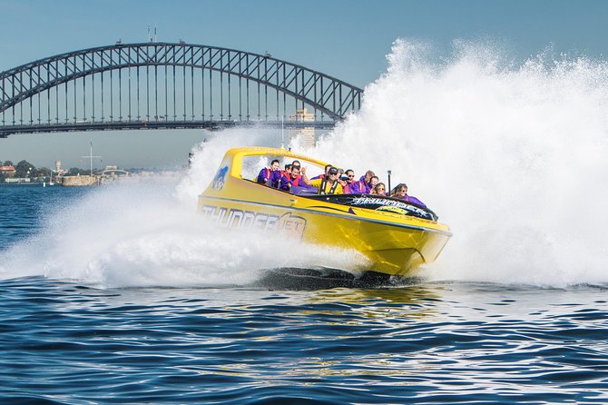 30-Minute Sydney Harbour Jet Boat Ride on Thunder Twist - Taronga Zoo and Rose Bay views