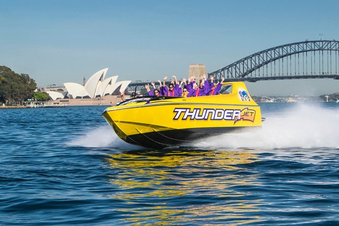30-Minute Sydney Harbour Jet Boat Ride on Thunder Twist - The drivers make a real difference