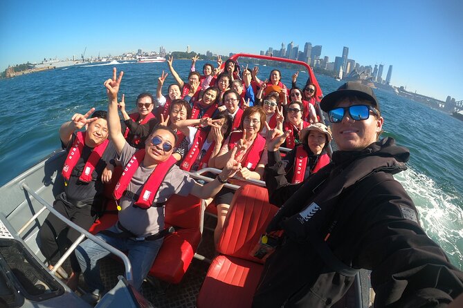 30-Minute Sydney Harbour Jet Boat Thrill Ride - Fort Denison, Goat Island, and the Navy fleet