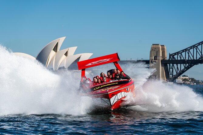 30-Minute Sydney Harbour Jet Boat Thrill Ride - Sydney Opera House from the water