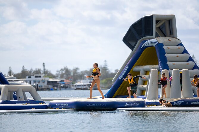 50 Minutes, Southport GC Aqua Park Inflatable Water Activity - Is A$20.80 good value?