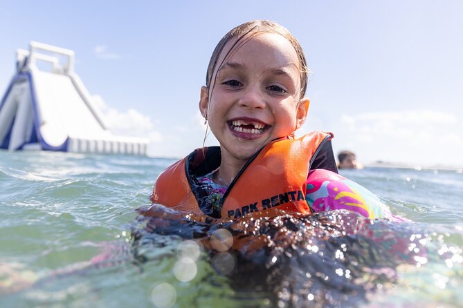 50 Minutes, Southport GC Aqua Park Inflatable Water Activity - Age rules and the buddy system