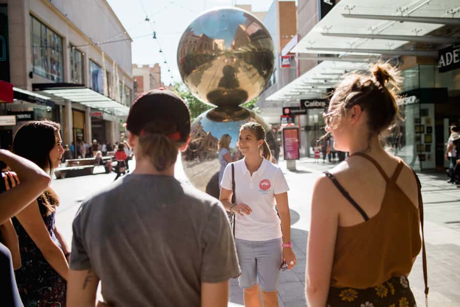 Adelaide: City Walking Tour with Guide - Meeting at the Mall’s Balls