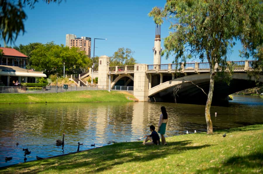 Adelaide: Highlights, Hahndorf & McLaren Vale Wine Tasting - Montefiore Hill gives you the first city view