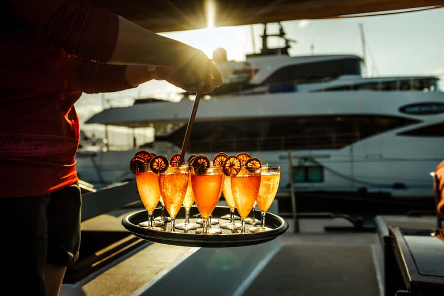 Airlie: Adults Only Sunset Sail with Aperol Spritz/Antipasto - The Aperol Spritz and shared antipasto plate