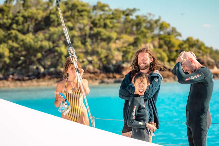 Airlie Beach: 2-Day Whitsunday Islands Sailing Snorkel Tour - How the crew shapes the trip