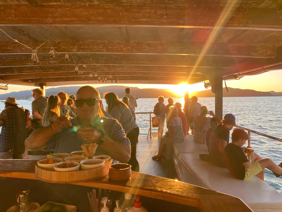 Airlie Beach: 2-Hour Sunset Cruise with Sparkling Wine - Sparkling wine, antipasto, and the onboard bar
