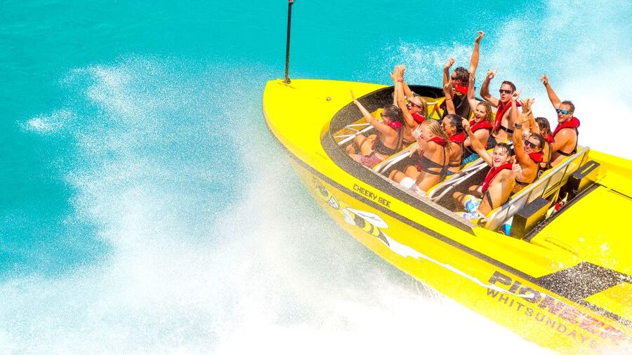 Airlie Beach: 30-Minute Jet Boat Ride - A small group and drivers who set the tone