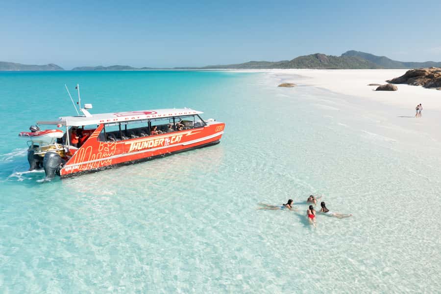 Airlie Beach: Whitehaven Full-Day Eco-Cruise with Buffet - From Airlie Beach to the Whitsunday Islands