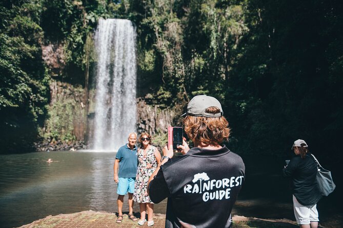 All Inclusive Waterfalls and Rainforest Tour from Cairns - Lake Eacham is the quiet final swim