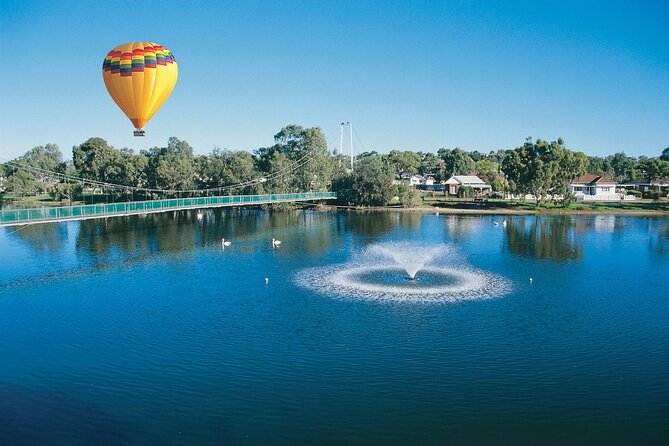 Avon Valley Hot Air Balloon Flight with Breakfast - The sunrise flight over fields and streams