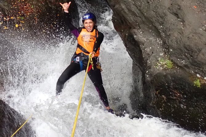 Behana Canyoning Tour by Cairns Waterfalls - The briefing, harness, and first steps