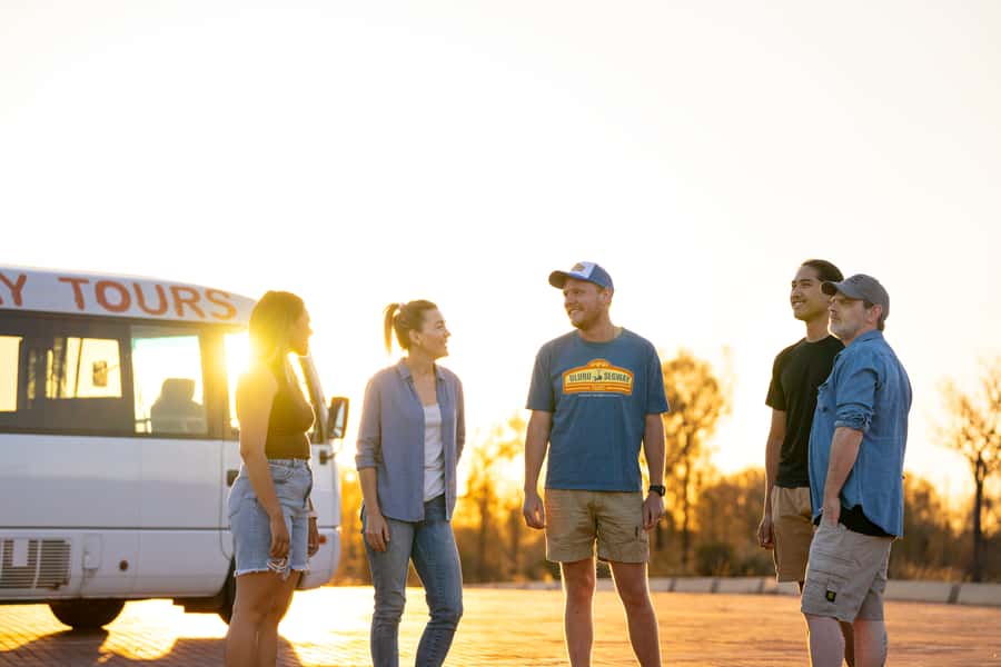 Best of Uluru - Segway and Walking Tour - Pickup and the 30-minute ride to Uluru