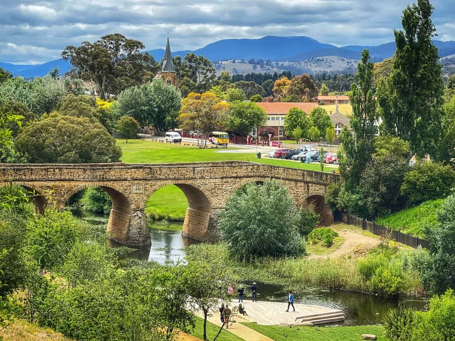 Bonorong Wildlife Sanctuary Half-Day Tour from Hobart - Richmond’s stone buildings and Coal River setting