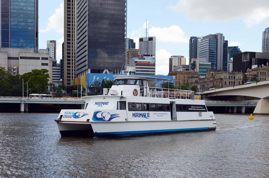 Brisbane River Cruise and Koala Sanctuary Visit - The 75-minute cruise upriver