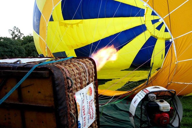 Brisbane's closest Hot Air Balloon Flights - City & Country views - 1 hr flight! - Breakfast at Fourthchild Café & Restaurant