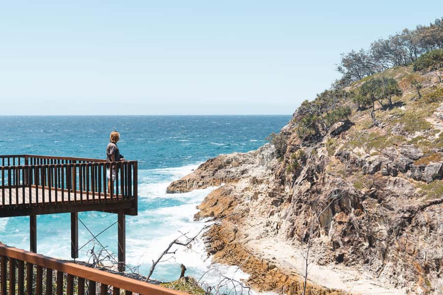 Brisbane: Stradbroke Island Eco Tour - Small Group, Full Day - North Gorge Walk delivers the big views