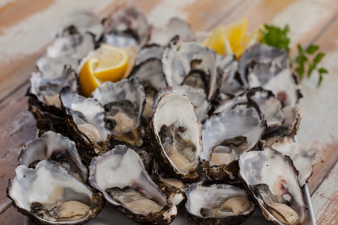 Bruny Island Traveller - Gourmet Tasting and Sightseeing Day Trip from Hobart - Adventure Bay lunch with oysters