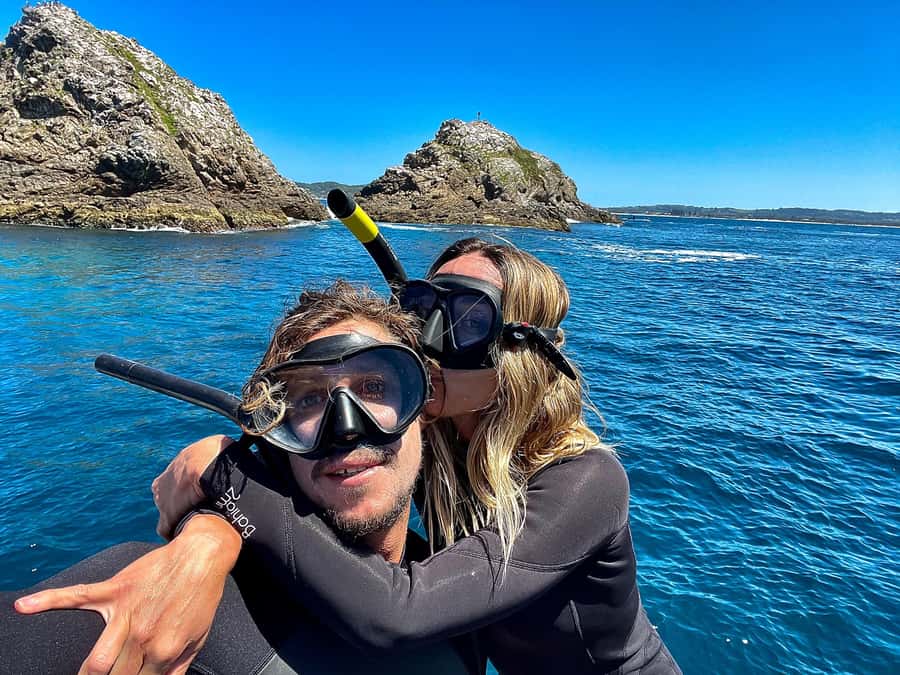 Byron Bay: Snorkeling Tour at Julian Rocks, Nguthungulli - Getting fitted out with the right gear