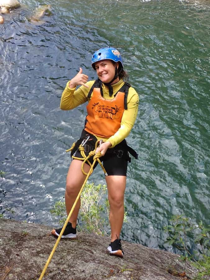 Cairns: Behana Gorge Rainforest Canyoning Tour - Abseiling beside clear waterfalls