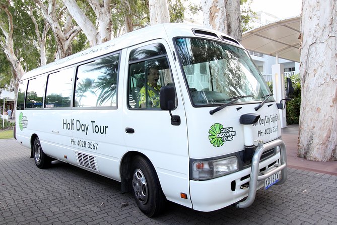 Cairns City Sights and Surrounds Tour - St Monica’s Cathedral and the windows worth seeing