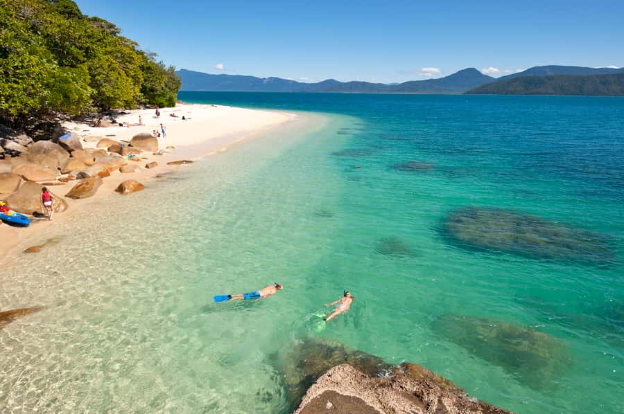 Cairns: Fitzroy Island Ferry with Optional Lunch & Activity - Snorkelling From The Beach