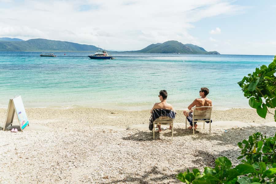 Cairns: Fitzroy Island Full-Day Trip with Optional Extras - Leaving Cairns by fast ferry
