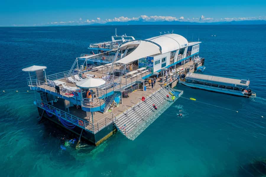Cairns: Great Barrier Reef Pontoon with Water Activities - Leaving Cairns for the Outer Reef