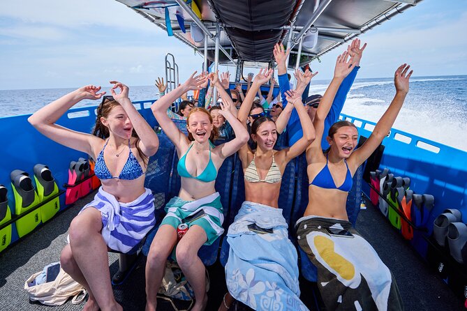 Cairns Half Day Tour a Great Barrier Reef Snorkeling Experience - The first look at the Great Barrier Reef