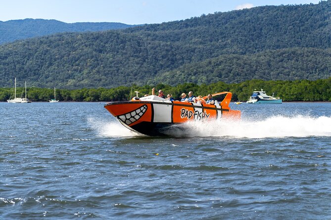 Cairns Jet Boat Ride - Music, captain style, and the feel of the ride