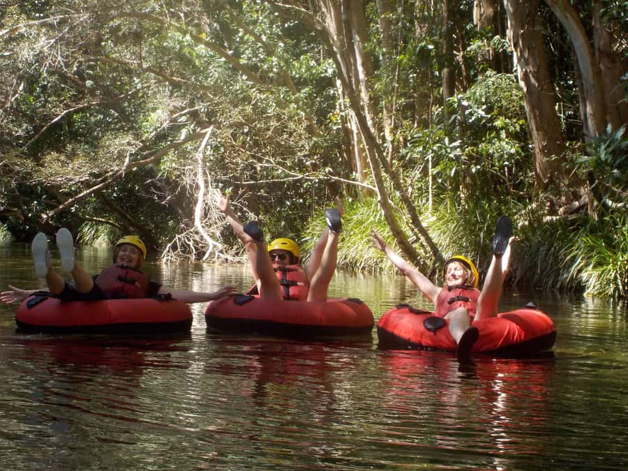 Cairns or Northern Beaches: Rainforest River Tubing - The real character of the Mulgrave River