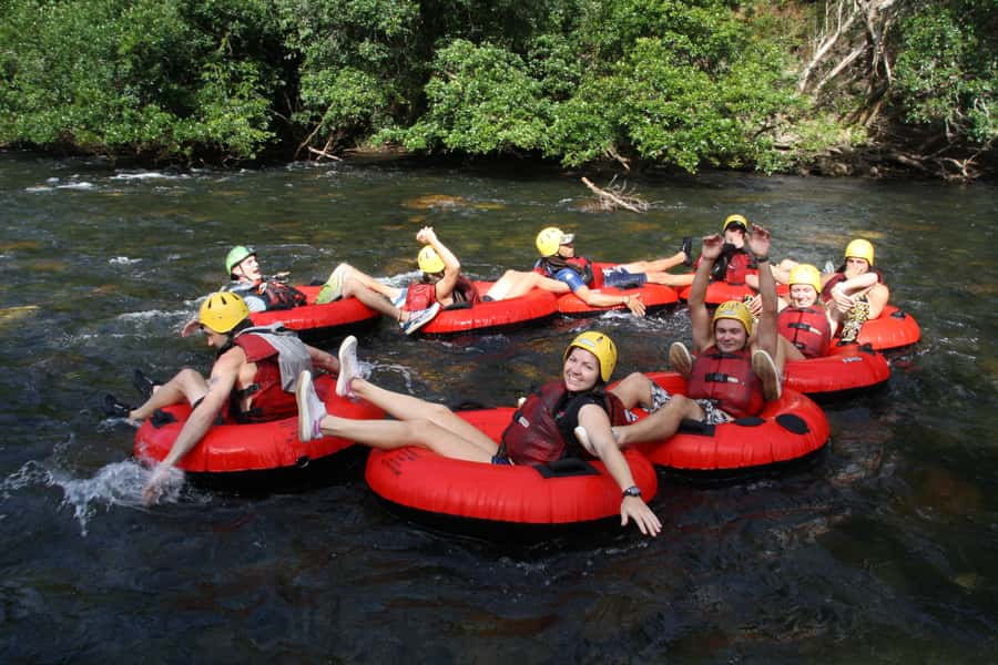 Cairns or Northern Beaches: Rainforest River Tubing - What the five-hour outing includes