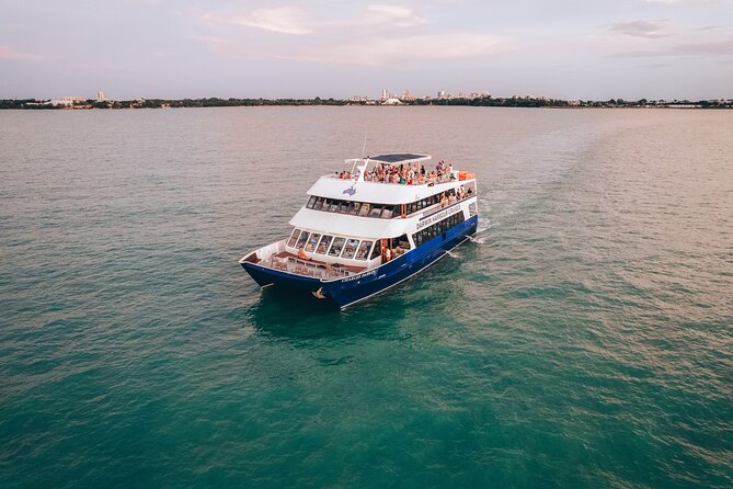 Charles Darwin Dinner Cruise - The harbour route from Stokes Hill Wharf to Fannie Bay