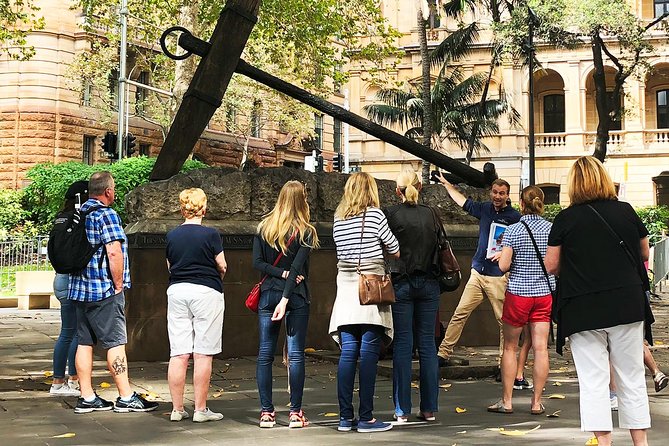 Convicts and The Rocks: Sydney's Walking Tour Led by Historian - Macquarie Place Park and the clues beneath the city