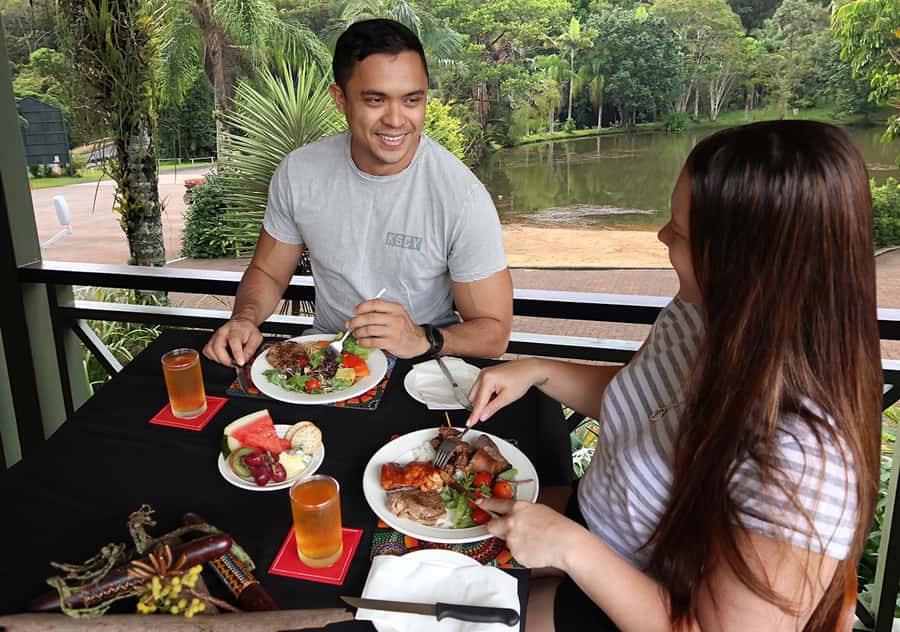 Day Trip: Rainforest & Aboriginal Culture Tour - Hand-feeding kangaroos at the wildlife park