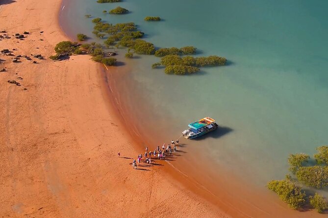DINOSAUR ADVENTURE CRUISE - With Beachside Tapas and Cocktails - Dampier Creek, sparkling wine, and modern wildlife