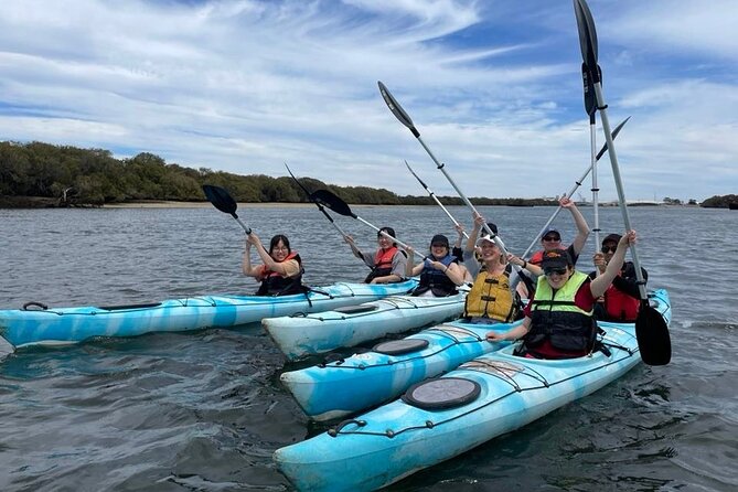 Dolphin Sanctuary Kayak Tour Adelaide - Getting set up with kayak gear