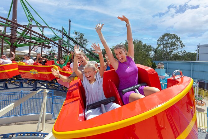 Dreamworld Gold Coast 1-Day Pass – Thrills & Wildlife Encounters - The Giant Drop and Steel Taipan for thrill seekers