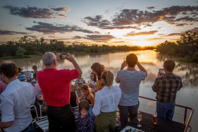 Drover’s Sunset Cruise includes Smithy’s Outback Dinner and Show