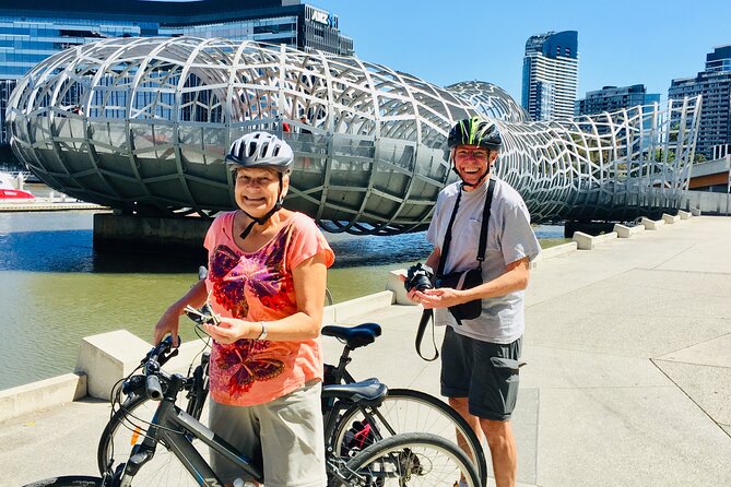 Famous Melbourne City Bike Tour - Following the Yarra River through the city