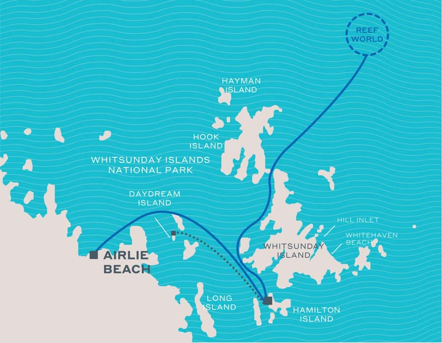 From Airlie Beach: Great Barrier Reef Adventure Cruise - The semi-submersible and underwater observatory
