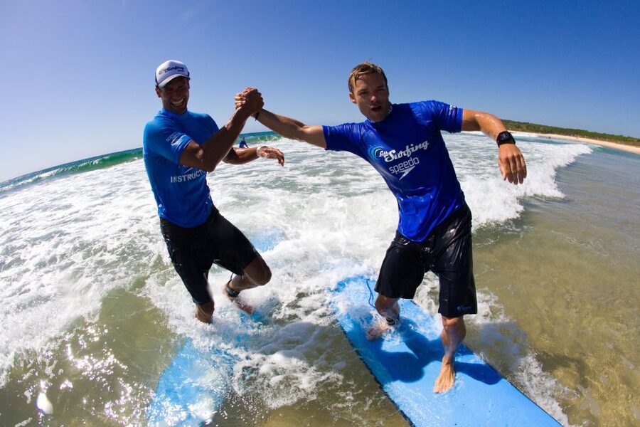 From Byron Bay: Learn to Surf Half-Day Tour - Soft boards, warm wetsuits, and beginner-friendly gear