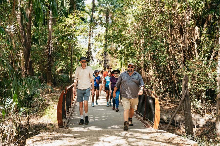 From Darwin: Kakadu Wilderness Escape & Rock Art Day Tour - Fogg Dam offers a quieter wildlife choice