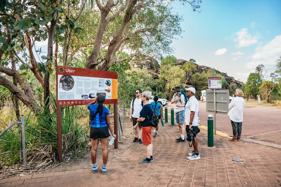 From Darwin: Kakadu Wilderness Escape & Rock Art Day Tour - Cahills Crossing and the saltwater crocodiles