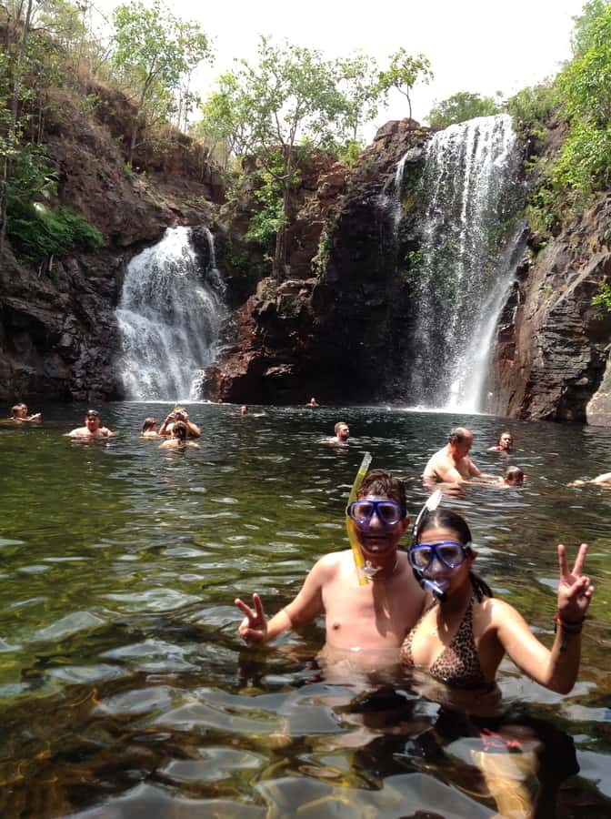 From Darwin: Litchfield Park Tour & Jumping Crocodile Cruise - Buley Rockhole: a different kind of water stop