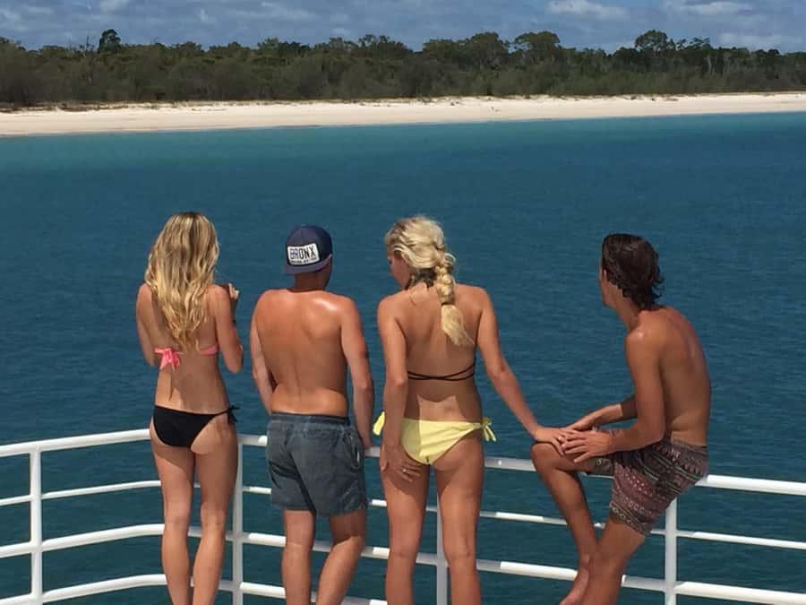 From Hervey Bay: Half-Day K'gari Fraser Island Beach Cruise - Leaving from Great Sandy Straits Marina in Hervey Bay