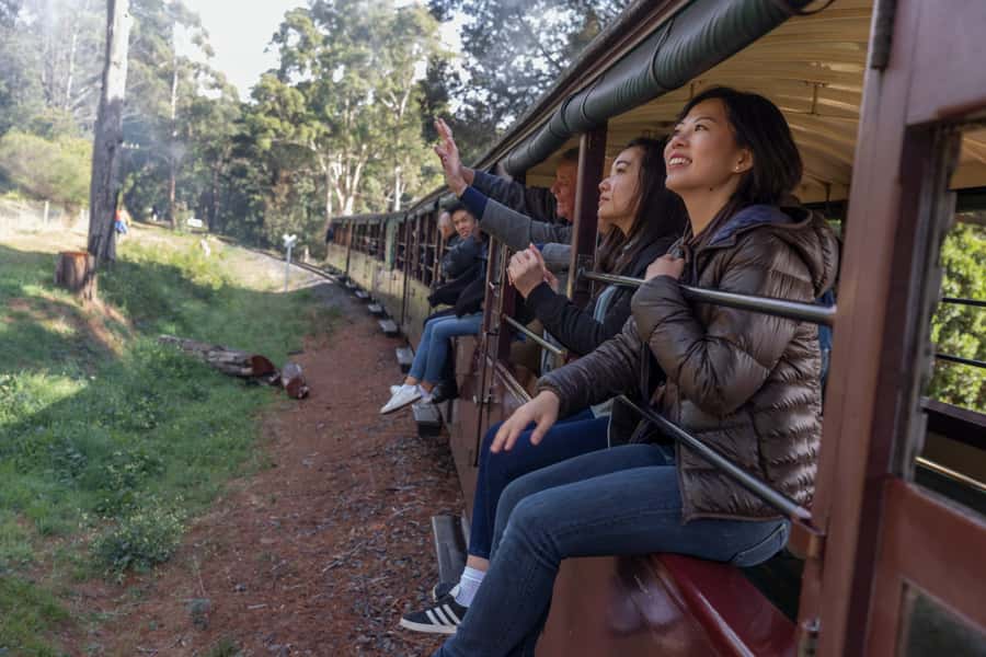 From Melbourne: Puffing Billy Steam Train & Wildlife Tour - Puffing Billy, one hour through the Dandenong Ranges