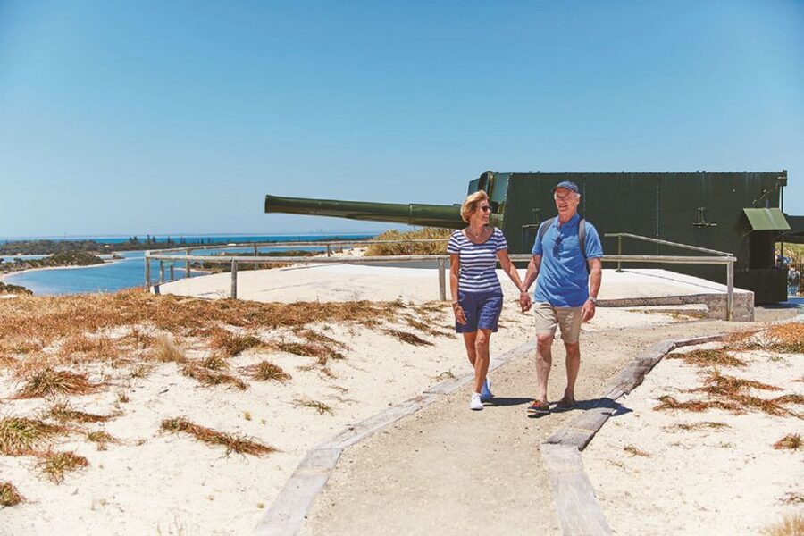 From Perth: Rottnest Island Grand Island Day Tour with Lunch - Meeting the quokkas near the settlement